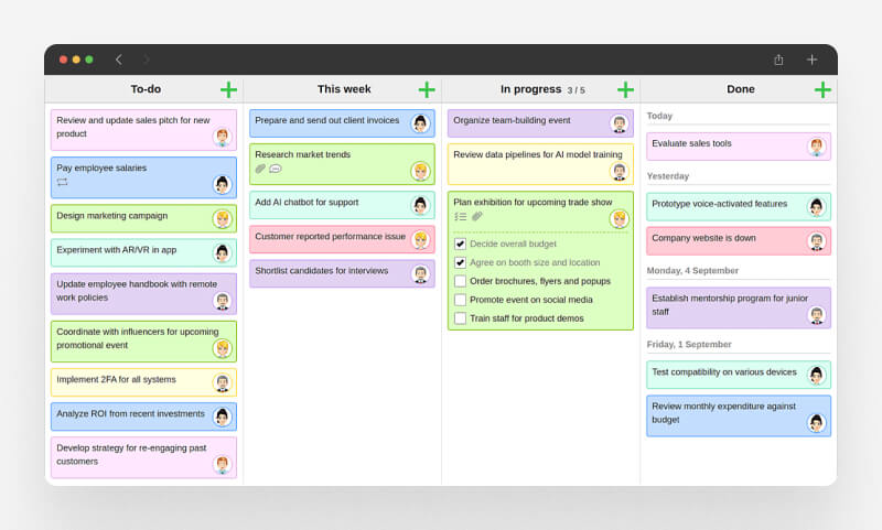 Free Kanban Project Management Tools KanbanFlow